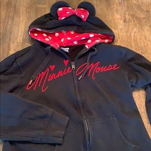 Minnie Mouse hooded sweatshirt